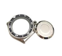 ROUHO Acero Inoxidable Buceo Caja Reloj 42mm Inserto Cerámica, para Movimiento Automático NH35 28,5mm Esfera, 3.8 Corona Caja Reloj para Seiko SKX007-# 16