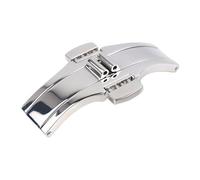 ROUHO Acero Inoxidable Hebilla Correa Reloj Botón Presión Despliegue Cierre Reloj para Tissot Le Locle Collection-6 x 22mm