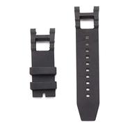 ROUHO Banda De Goma Negro Reloj De 28Mm para Invicta Subaqua Noma con La Herramienta De Reparación