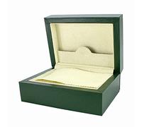 ROUHO Caja reloj madera Caja colección relojes marca lujo Caja almacenamiento relojes Caja reloj felpa para Rolex
