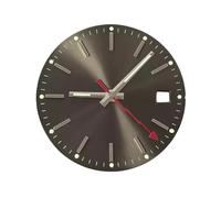 ROUHO Cara Reloj Sol con Segundero Flecha, Placa Esfera Luminosa 28.5mm de Modificación Personalizada para Miyota 8215 Movement-D5