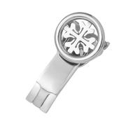 ROUHO Cierre Desplegable de Repuesto, Hebilla Plegable Acero Inoxidable en Plata Oro Rosa para Patek Philippe-Plateado 16mm