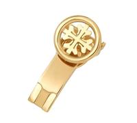 ROUHO Cierre Repuesto de Pulsera de Cuero Hebilla Mariposa Acero Inoxidable Hebilla Plegable Accesorios de Reloj para PAEEK Philippe - Oro 20mm