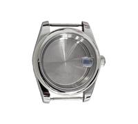 ROUHO Clásica Caja Reemplazo Reloj para Movimientos NH35/NH36 - Kit Modificación Bisel Esfera, Asa 20mm-#4 39mm