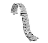 ROUHO Correa Acero Inoxidable 7mm 8mm Pulsera Metal Recambio Integrada Liberación Rápida Plata para Vacheron Constantin Overseas 470 450 - Plateado 8mm