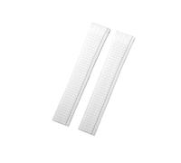 ROUHO Correa Silicona 21mm Brazalete Goma Reloj Impermeable Cierre Desplegable Acero Inoxidable Hebilla Suave para Patek Philippe Aquanaut K1