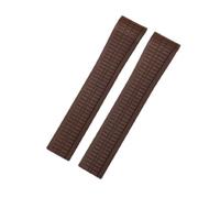 ROUHO Correa Silicona 21mm Brazalete Goma Reloj Impermeable Cierre Desplegable Acero Inoxidable Hebilla Suave para Patek Philippe Aquanaut C1