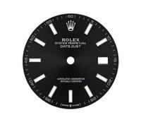ROUHO Esfera Acero Inoxidable Cara Metal Reloj 2824 2836 Movimiento 31mm Fluorescente Indicador Fecha Reemplazo Pieza Repuesto Recambio para Rolex Datejust - A4