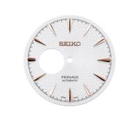 ROUHO Esfera Reloj Acero Inoxidable NH38 NH70 NH72 Movimiento Repuesto 35mm Corazón Abierto Dial Metálico Esqueleto Pieza para Seiko - A6