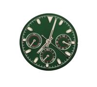 ROUHO Esfera Reloj Cronógrafo Racing 29.5mm, Cara Personalizada Luminosa con Piezas de Modificación para Seiko VK63 Movement-A6
