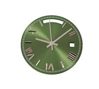 ROUHO Esfera Reloj Sunburst 30.8mm con Números Romanos, Cara de Reemplazo, Recambios de Modificación para Miyota 8285 Movement-H1