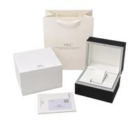 ROUHO Estuche de Reloj de Cuero Funda de Reloj Compacta con Almohadilla Blanda e Interior Liso Caja Exterior Incluida para IWC Da Vinci