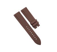 ROUHO Impermeable 20mm Correa de Caucho de Silicona, Repuesto Deportivo Transpirable con Liberación Rápida para Citizen BN0151-09L BN0150-28E-Marrón