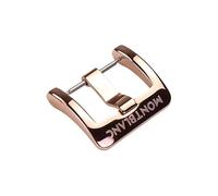 ROUHO Premium 20mm Pulsera Reloj Hebilla Ardillón Duradera Acero Inoxidable Correa Reloj Accesorio Repuesto Cierre para Montblanc 4810-Oro Rosa