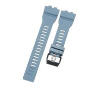 ROUHO Premium Silicona Caucho Correa Reloj - Impermeable Flexible & Duradera Repuesto Banda Reloj para Casio GBA-800 GBD-800 GMA-B80-Gris