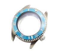 ROUHO Reemplazo Inserto Bisel Reloj Kit Modding, Ajuste para 28,5mm Esfera Movimiento NH35, 42mm Cristal Zafiro Buceo Caja Reloj Partes para Seiko SKX007-A