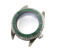 ROUHO Reemplazo Inserto Bisel Reloj Kit Modding, Ajuste para 28,5mm Esfera Movimiento NH35, 42mm Cristal Zafiro Buceo Caja Reloj Partes para Seiko SKX007-E