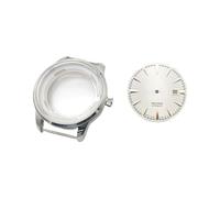 ROUHO Retro Vestir Reloj Partes Mod - Ajuste para Movimiento Seiko NH35 NH36 NH38, 35mm Grande Esfera Reemplazo Modificación Kits para Seiko-Carcasa Reloj + Esferas G