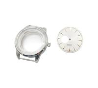 ROUHO Retro Vestir Reloj Partes Mod - Ajuste para Movimiento Seiko NH35 NH36 NH38, 35mm Grande Esfera Reemplazo Modificación Kits para Seiko-Carcasa Reloj + Esferas F