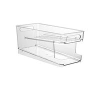 Roulantes Rangement laette Frigo Organisateur Cerveère Soda Pour frigorifico Cuisine Armoire Gar-Manger jusqu'à 10 ou 12 laettes Standard (12 Oz) pour Cerveza Soda Canettes Bebisson