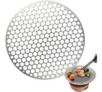 ROULD BBQ Grill Net, Grill Grates Reemplazo - Net BBQ de malla de acero inoxidable | Ollas de camping, bastidores de barbacoa, parrilla de fogata para senderismo, picnic