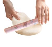 Rouleau à Pâtisserie Anti-Adhésif | Rouleau Gradué Multifonction pour Biscuits | Rouleaus de Cuisine avec Repères de Mesure pour Glaçage Fondant Pizza Pâtes Précision et Facilité de Nettoyage