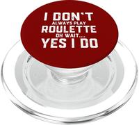 Roulette Player Funny Gear For People Who Play Roulette Game PopSockets PopGrip para MagSafe