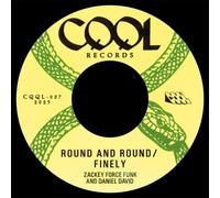 Round and Round b/w Finely (Vinyl) Daniel David (Importación USA)