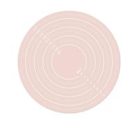 Round Cake Mat - 11.81inch Reusable Cookie Mat | Food Grade Silicone Dough Rolling Bake Mat | Thick Non-stick Baking Mat | Pastry Baking Pad For Cooking | Round Cake Mat Round Silicone Cake Mat Round