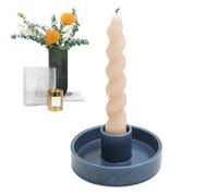 Round Candlesticks Holder Ceramic Candle Holder Candlelight Stand Accessor