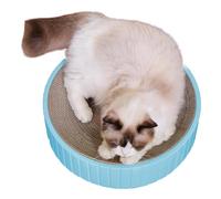 Round Cat Scratching Board - Cat Cardboard Scratching Nest | Corrugated Paper Pet Bowl Nest | Wear-Resistant Scratching Board for Cats, Kitten, Cat Scratch Pad Bed for Home, Outdoor