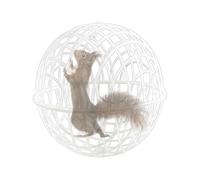 Round Chicken Rabbit Cage - Free-Range Poultry Enclosure | Spherical Portable Small Animal Cage | For Backyard Farming, Ventilated