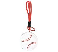 Round Coin Purse - Coin Pouch, Sport Theme Ball Shape Carrying Bag Keychain, Little Change Wallet Id Case Card Holder | For Cash Lipstick Pendant Hair Clips Earrings Candy Travel Commuting School