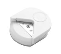 Round Corner Cutter - Portable R4mm Edge Rounder | Durable Craft Tool for Cardstock, Laminate, Scrapbooking, Journaling, Office Work, School Projects, Photos and Creative DIY Activities