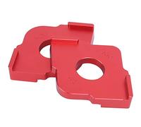 Round Corner R Angle Arc Template, Woodworking Fast Locator Tool, Half Fillet Radius Gauge with R10 R15 R20 R30, Aluminum Alloy Positioning Guide for Precise Woodworking Corners on