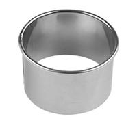Round Dough Cutter - Dough Cutter Round, Stainless Steel Treat Cutters, Professional Baking Stamp | Cutters For Cake Fondant, Cookie Shaping, Pastry Crafting, Kitchen Baking, Food Crafting