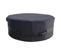 Round Fire Pit Cover, Waterproof Outdoor Fireplace Protector, Weather Resistant Fire Pit Covers, Patio Heater Cover For Backyard Patio Garden Yard Protection In Rain Snow And Sun