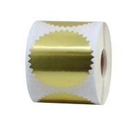 Round Gold Mailing Label Stickers Roll, Envelope Seal -2 In(golden)(500pcs) -aya f54