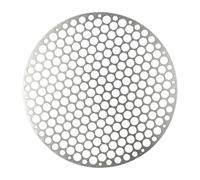Round Grill Grate, Mesh Wire BBQ Net, 9.45x9.45x0.79 inches Durable Campfire Grid, Resistant Cooking, Lightweight Design, Outdoor Accessories for Hiking Picnicking Grilling Use