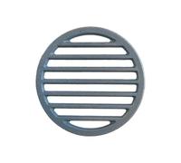 Round Grill Grate, Round Cast Iron BBQ Fireplace Cooking Rack Replacement | Cooking Grate, For Camping Outdoor Backyard Patio Garden Park Beach Picnic