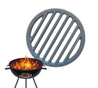 Round Grill Grate, Round Cast Iron BBQ Fireplace Cooking Rack Replacement | Cooking Grate, para camping al aire libre Backyard Patio Garden Park Beach Picnic