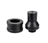 Round Hole Punch Die Set for Hydraulic Punch Tool Compatible with CH-60 & CH-70 Machines (C60-10.5mm)