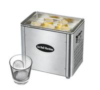 Round Ice Cube Maker, Maquina De Hielo Transparente Con Fabricación Rápida En 1,5h, Clear Ice Ball Maker Machine Con Diseño Desmontable Fácil De Limpiar, 5 Bolas Hielo Fusión Lenta Por Ciclo