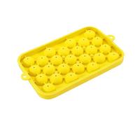 Round Ice Mold, Reusable Ball Tray Maker, 7.48x4.92 inches 4 Sphere Form with Leakproof Lid, Food Grade Silicone, Drink Tool with Easy Release, Ice Maker for Whiskey Cocktails