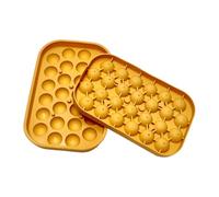 Round Ice Tray - 26 Grid Easy Release Reusable Food Grade Silicone Mould For Drinks | Silicone Material With Ice Ball Design, Drink Making Tray For Cocktails Coffee Juice Homemade