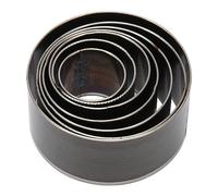 Round Leather Hole Punch Set 7Pcs High Carbon Steel Hollow Punch Cutter for Leather Craft DIY Belt Wallet Cardboard Wood Rubber Plastic Christmas Gifts