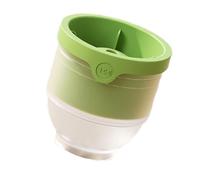 Round Maker - Stackable 6 cm Ice Sphere Mold, Round Cube Maker | Bolas grandes para whisky, cóctel, té , molde de silicona de fácil liberación para uso en casa y bar