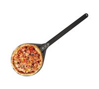 Round Perforated Pizza Peel - Aluminum Pizza Paddle Professional | Long Handle Perforated Pizzas Paddle | Nonstick Turner Tool With Durable Metal Handle For Baking Oven & Outdoor Pizzas Oven