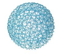 Round Placemats Set of 6 For Dining Table,15 Inch Paper Woven Decorative Circle Place Mat For Wedding Christmas Holiday(A)