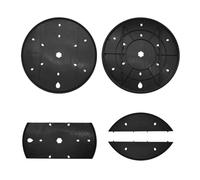 Round Planter Inserts - Lightweight Reusable Pot Fillers | Plant Drainage Insert with Drainage Holes for Deep Containers, Flower Pot Lift for Indoor/Outdoor Garden & Patio